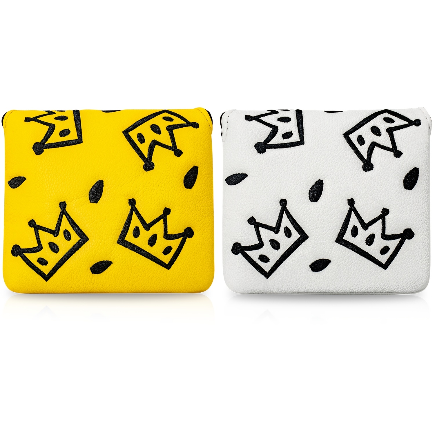 Embroidery Motif - Funda para putter de golf con