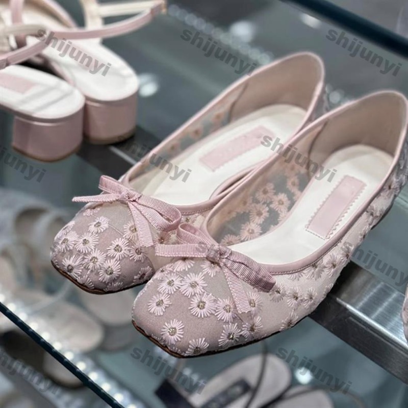 Embroidery Knot - Mocasines de Mujer, Novedades de Verano,
