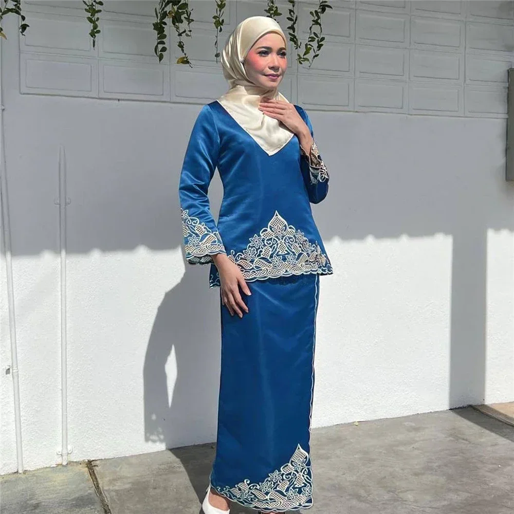 Embroidery Baju - Conjuntos de Dos Piezas de Moda