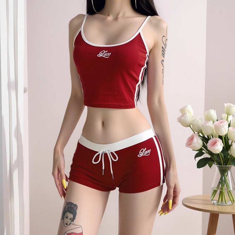 Embroidery Motif - Conjuntos a juego para mujer: Tops