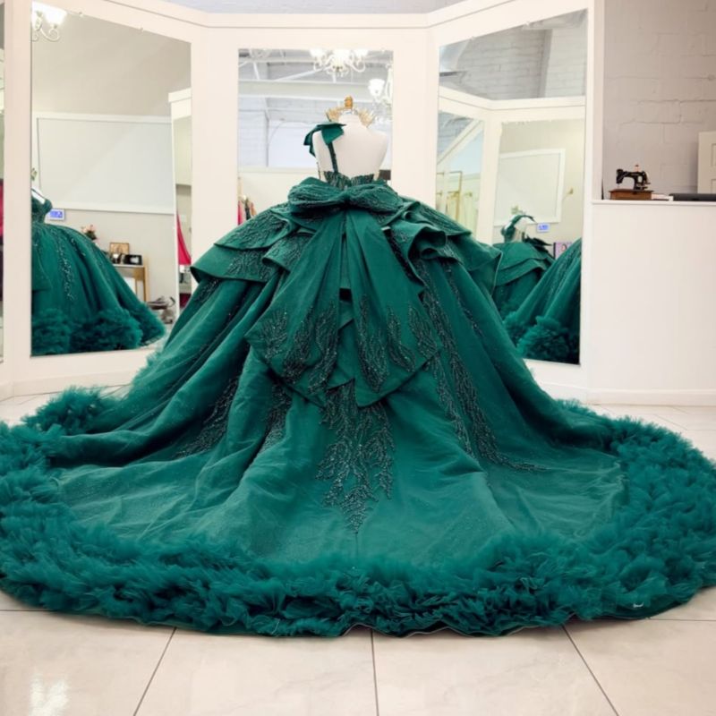 EVLAST Vestido de Quinceañera  - Embroidery Glass Beads reseña y precio