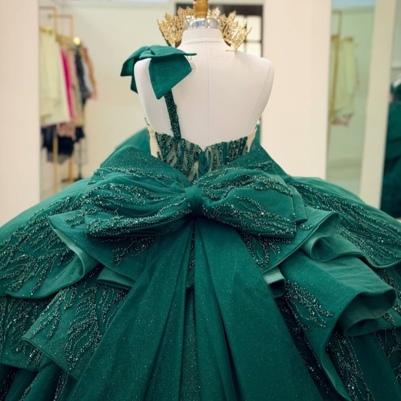 EVLAST Vestido de Quinceañera  - Embroidery Glass Beads reseña y precio
