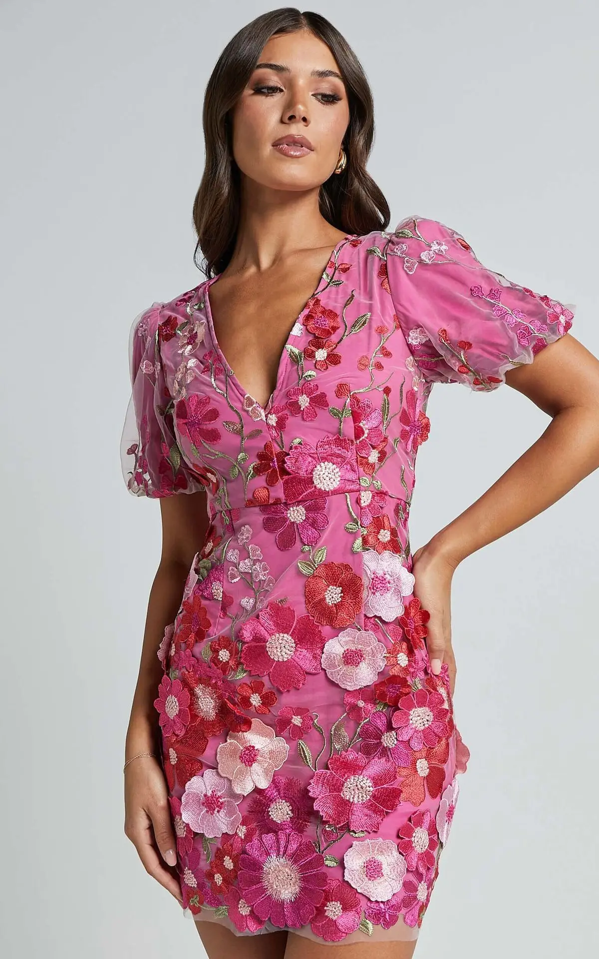 Vestido Sexy bordado con cuell - Embroidery Hoop Stand reseña y precio