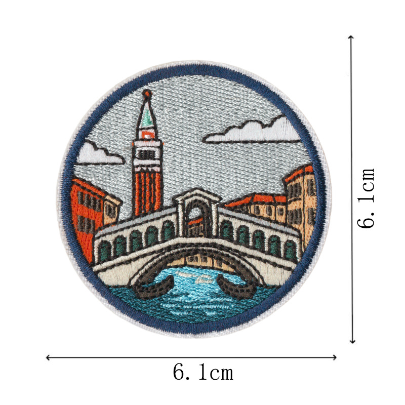 Parche termoadhesivo bordado d - Embroidery Australia reseña y precio