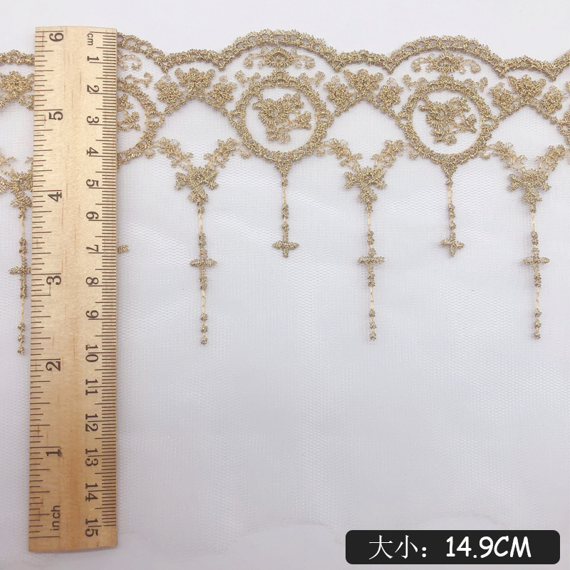 Encaje bordado Lolita de hilo  - Embroidery Net Dress reseña y precio