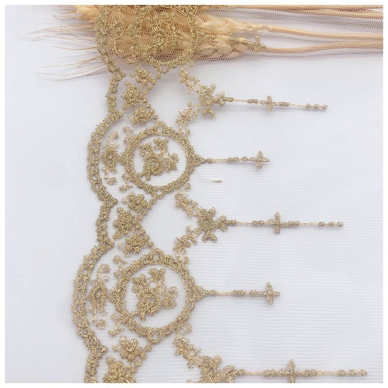 Encaje bordado Lolita de hilo  - Embroidery Net Dress reseña y precio