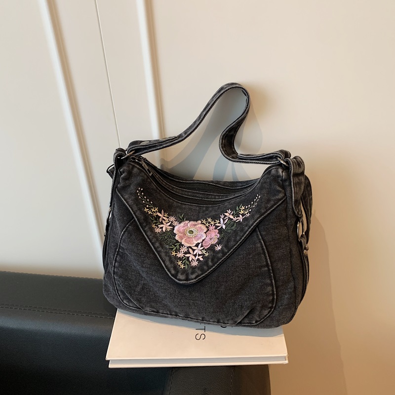Bolso bandolera vintage de mez - Embroidery Jeans reseña y precio