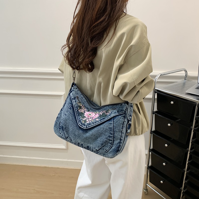 Bolso bandolera vintage de mez - Embroidery Jeans reseña y precio