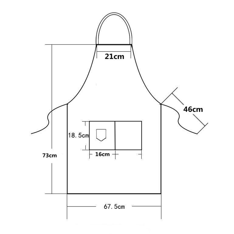 Delantal de Cocina Impermeable - Embroidery Kitchen reseña y precio