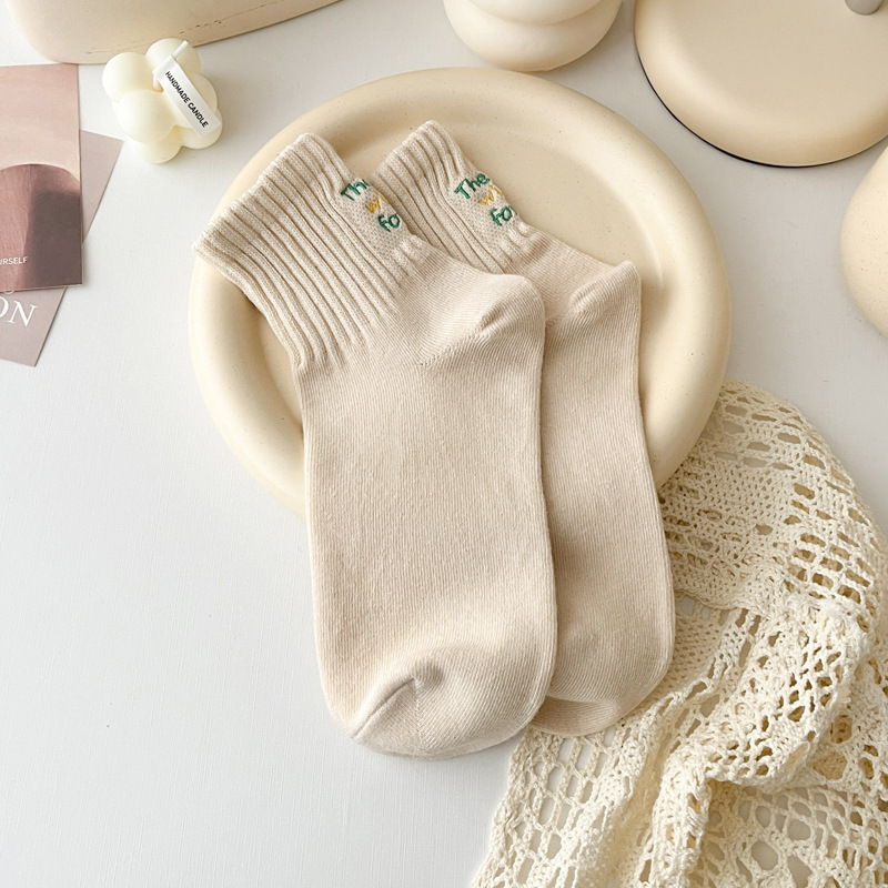 CHAOZHU-Calcetines de algodón  - Embroidery On Socks reseña y precio