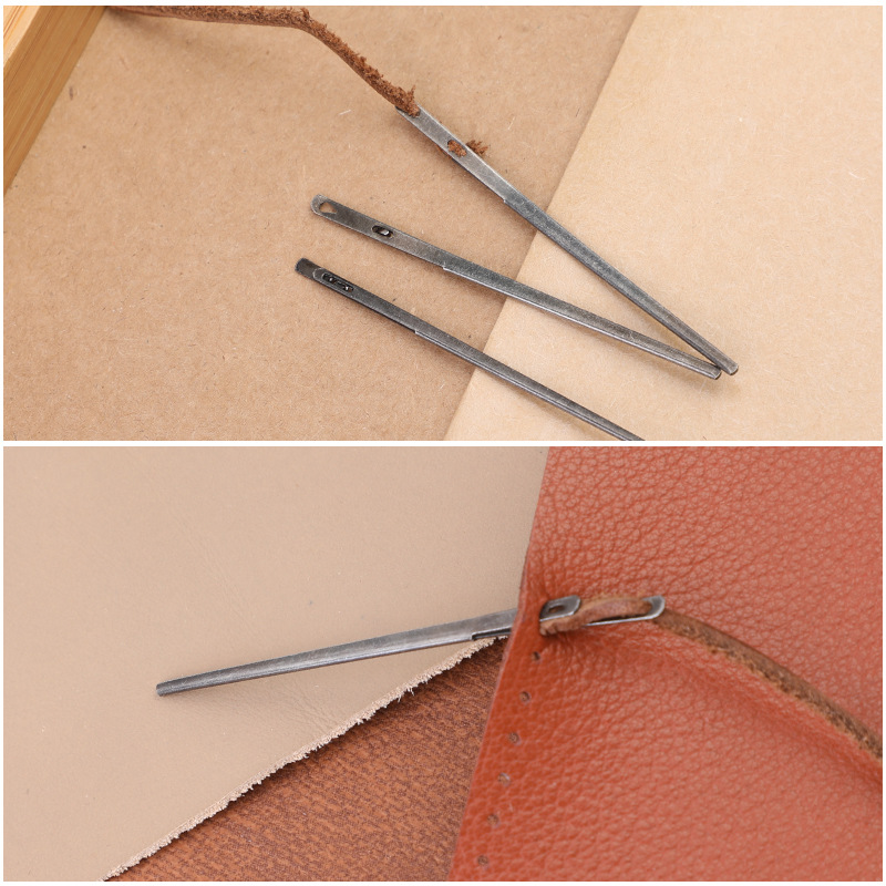 Aguja de hilo de cuero, herram - Embroidery Knot reseña y precio