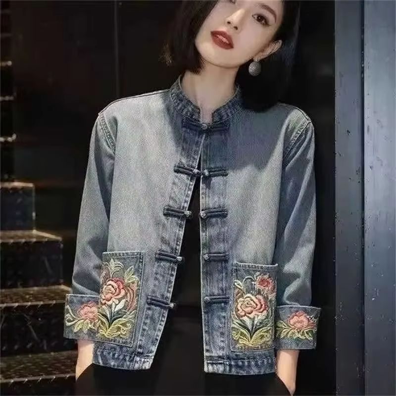 Chaqueta Vaquera Bordada Hermo - Embroidery Jeans reseña y precio
