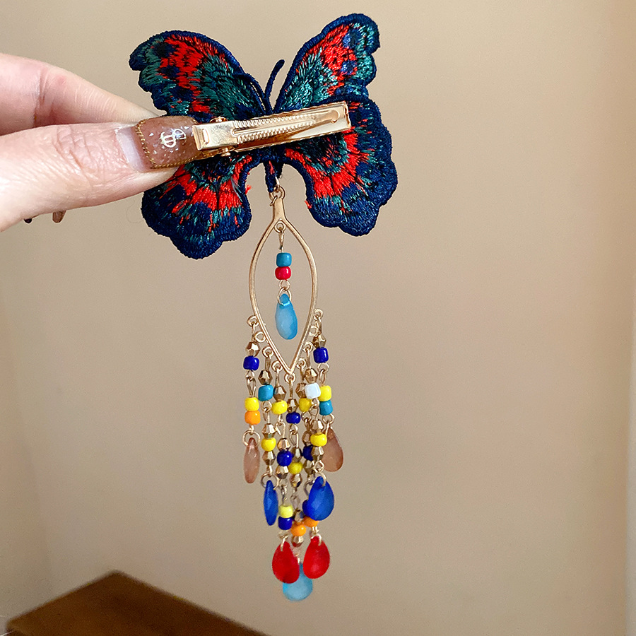 Nuevas pinzas para el pelo de  - Embroidery Glass Beads reseña y precio