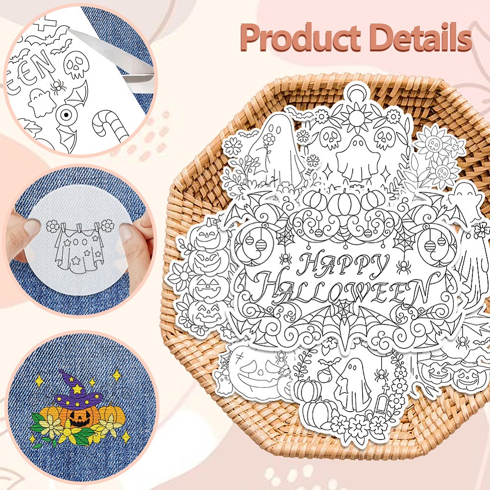 Patrones de bordado solubles e - Embroidery For Beginners reseña y precio