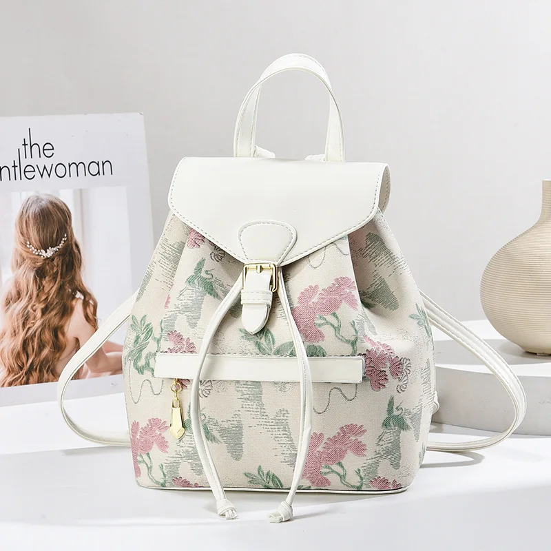 Nueva Mochila femenina, Mochil - Embroidery Motif reseña y precio
