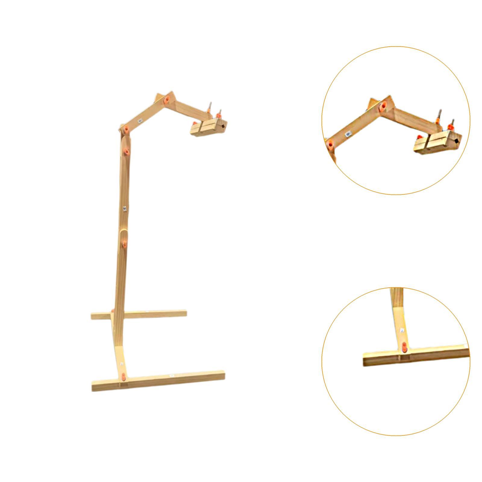 Soporte de madera ajustable pa - Embroidery Hoop Stand reseña y precio