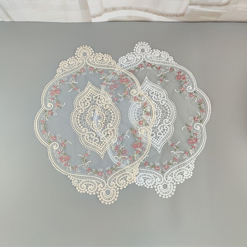 Posavasos bordado de Encaje Vi - Embroidery Kitchen reseña y precio