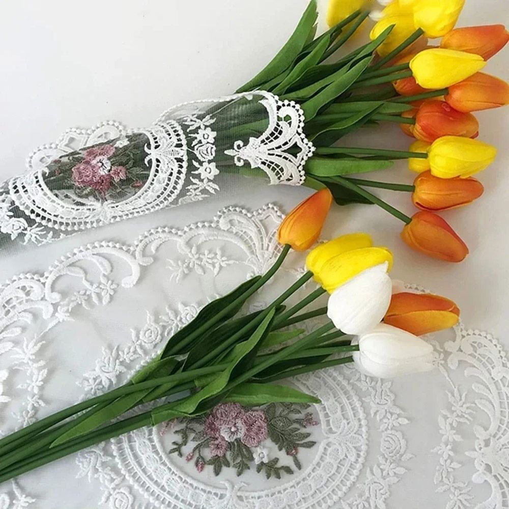 Posavasos bordado de Encaje Vi - Embroidery Kitchen reseña y precio