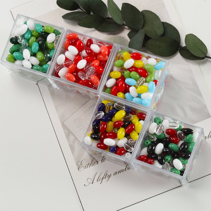 Cuentas de granos de arroz lis - Embroidery Glass Beads reseña y precio