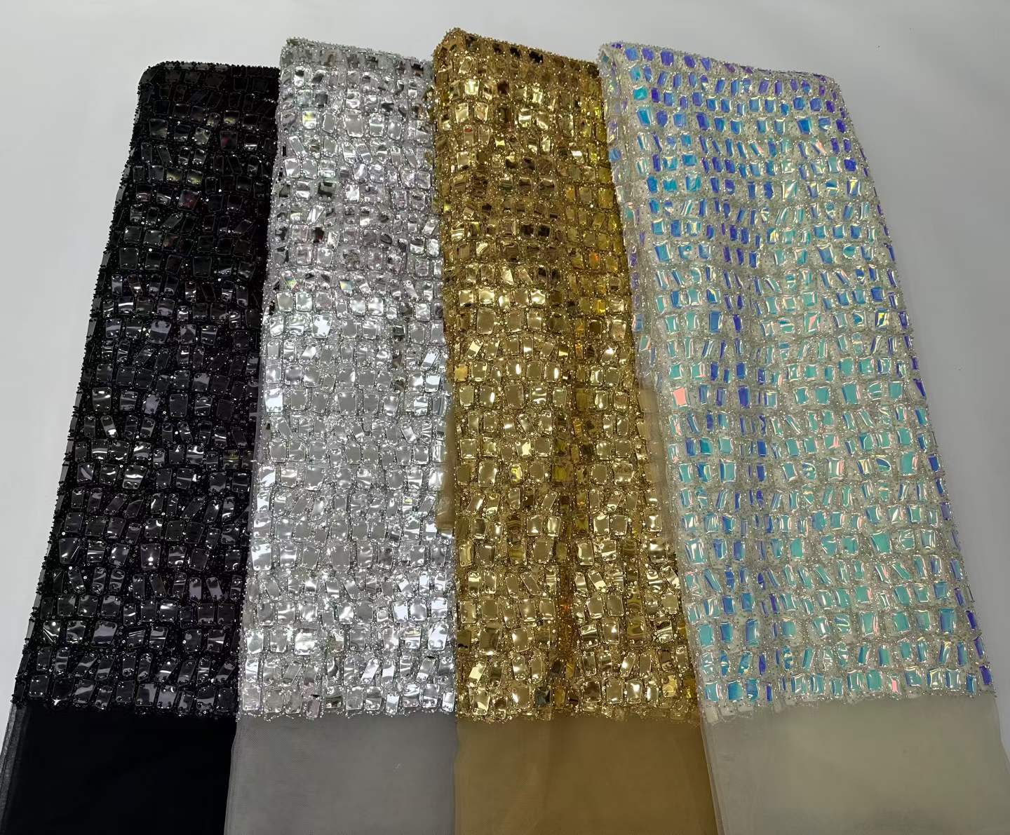 5 yardas de tela de tul nigeri - Embroidery Net Dress reseña y precio