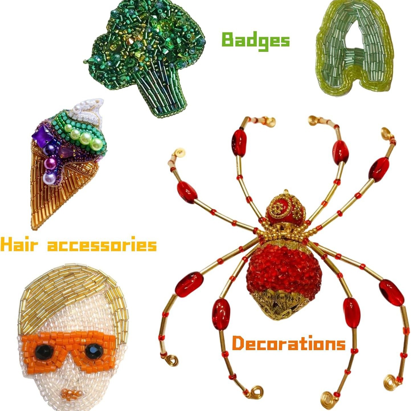 Aproximadamente 6720 Piezas/Ca - Embroidery Glass Beads reseña y precio