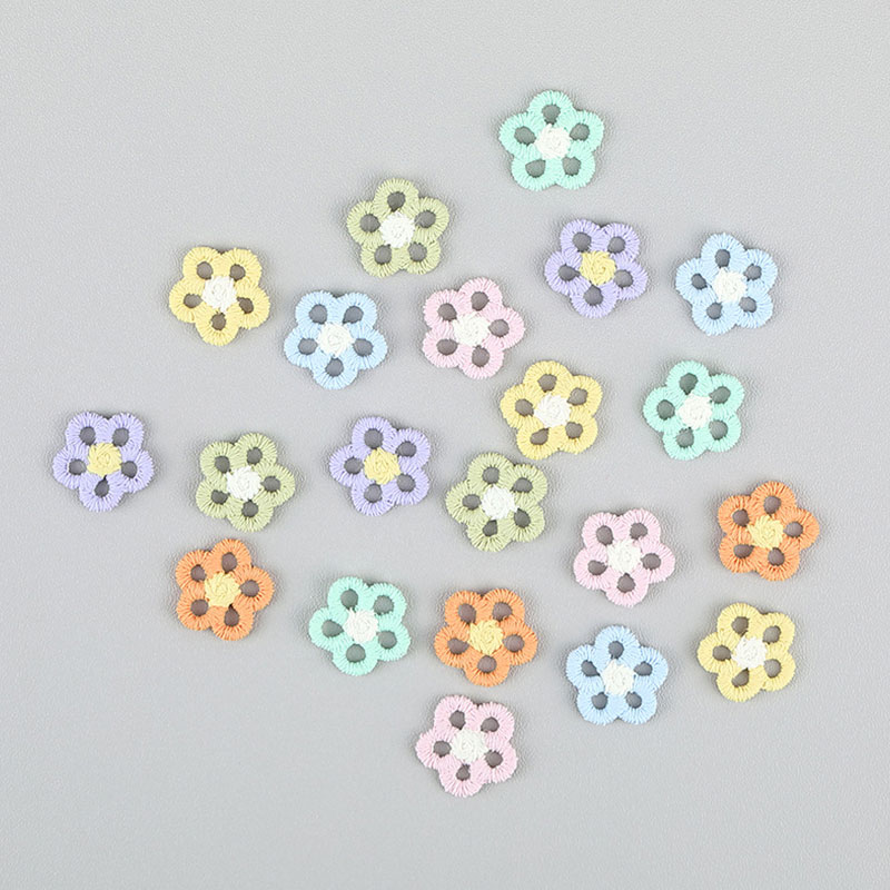 30 Parches Bordados de Flor de - Embroidery On Socks reseña y precio