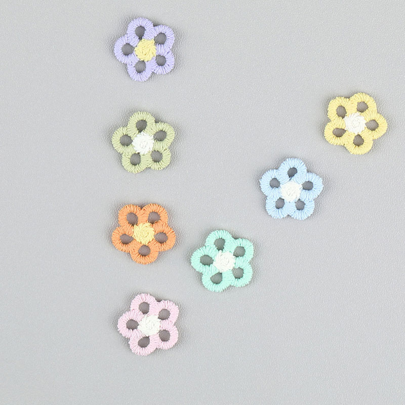 30 Parches Bordados de Flor de - Embroidery On Socks reseña y precio