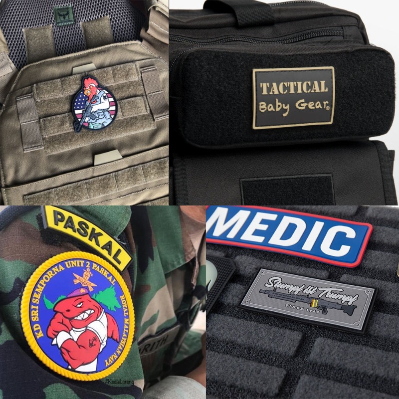 Parche de PVC Personalizado co - Embroidery Australia reseña y precio