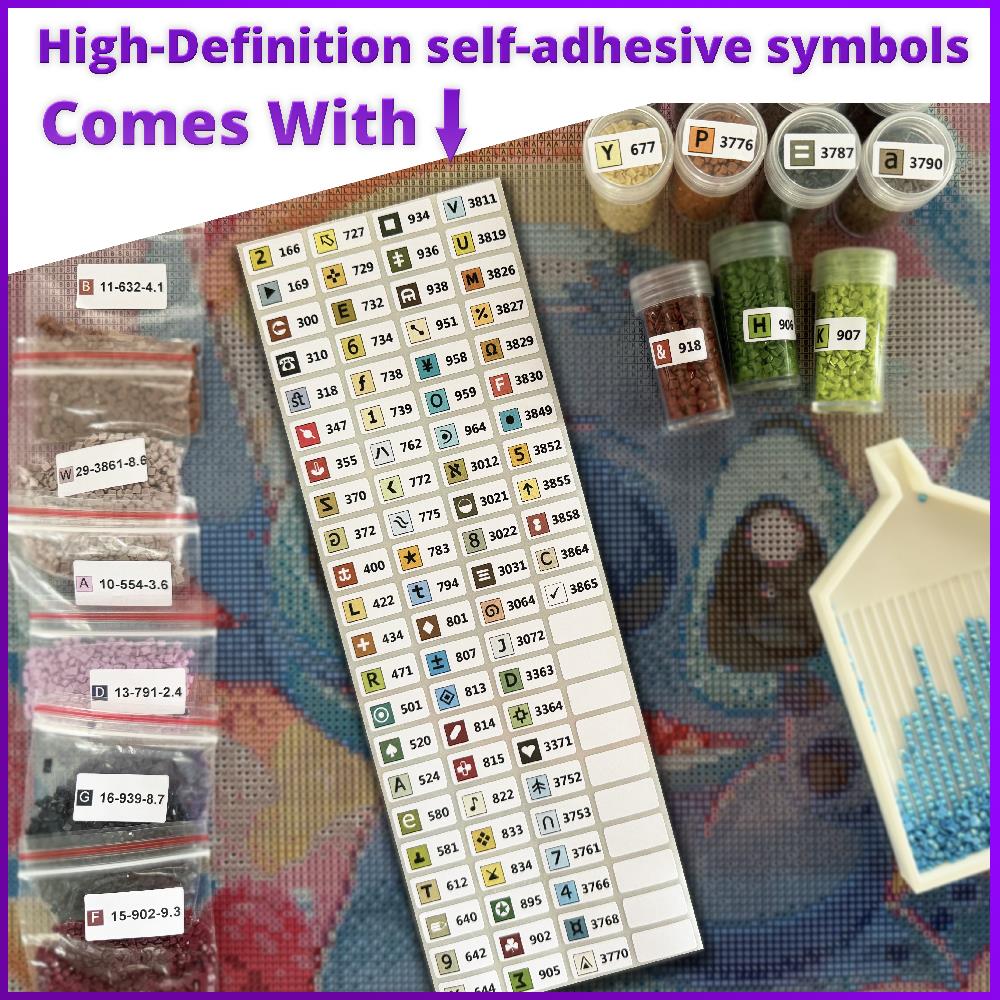AB Polvo de Hadas DIY Mosaico  - Embroidery Kitchen reseña y precio