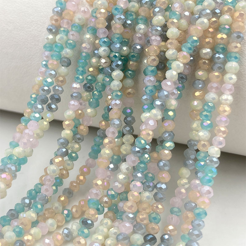 Cuentas de cristal facetadas d - Embroidery Glass Beads reseña y precio