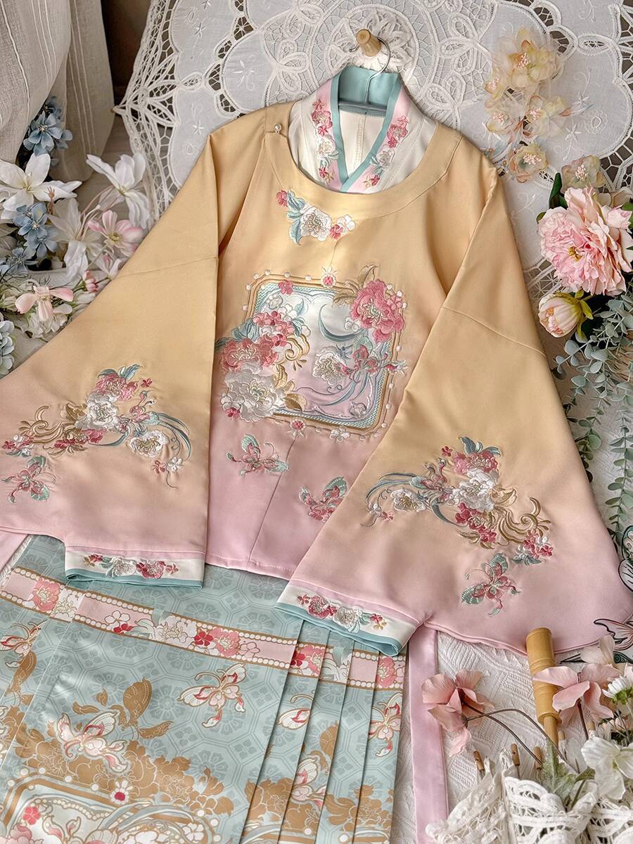 Nuevo Hanfu mujeres sistema Mi - Embroidery Skirt reseña y precio
