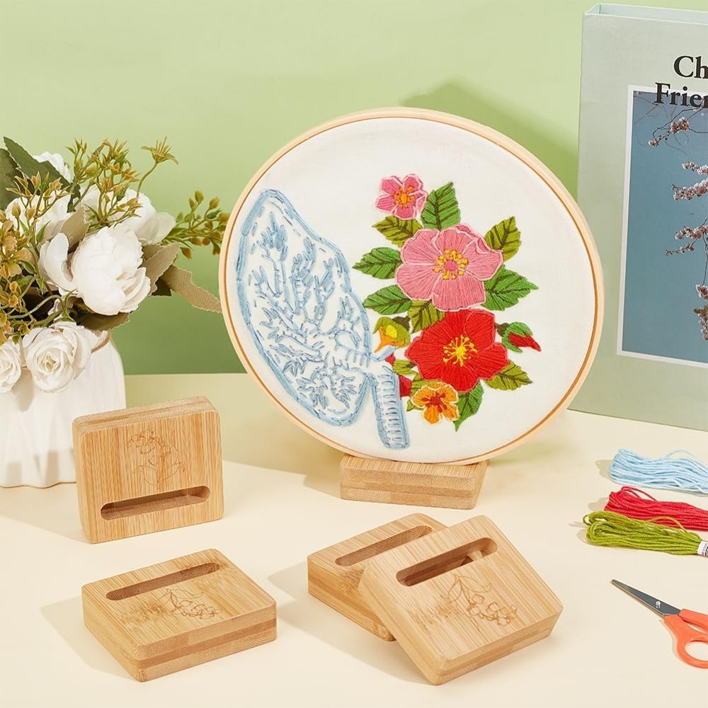 Soporte de exhibición rectangu - Embroidery Hoop Stand reseña y precio