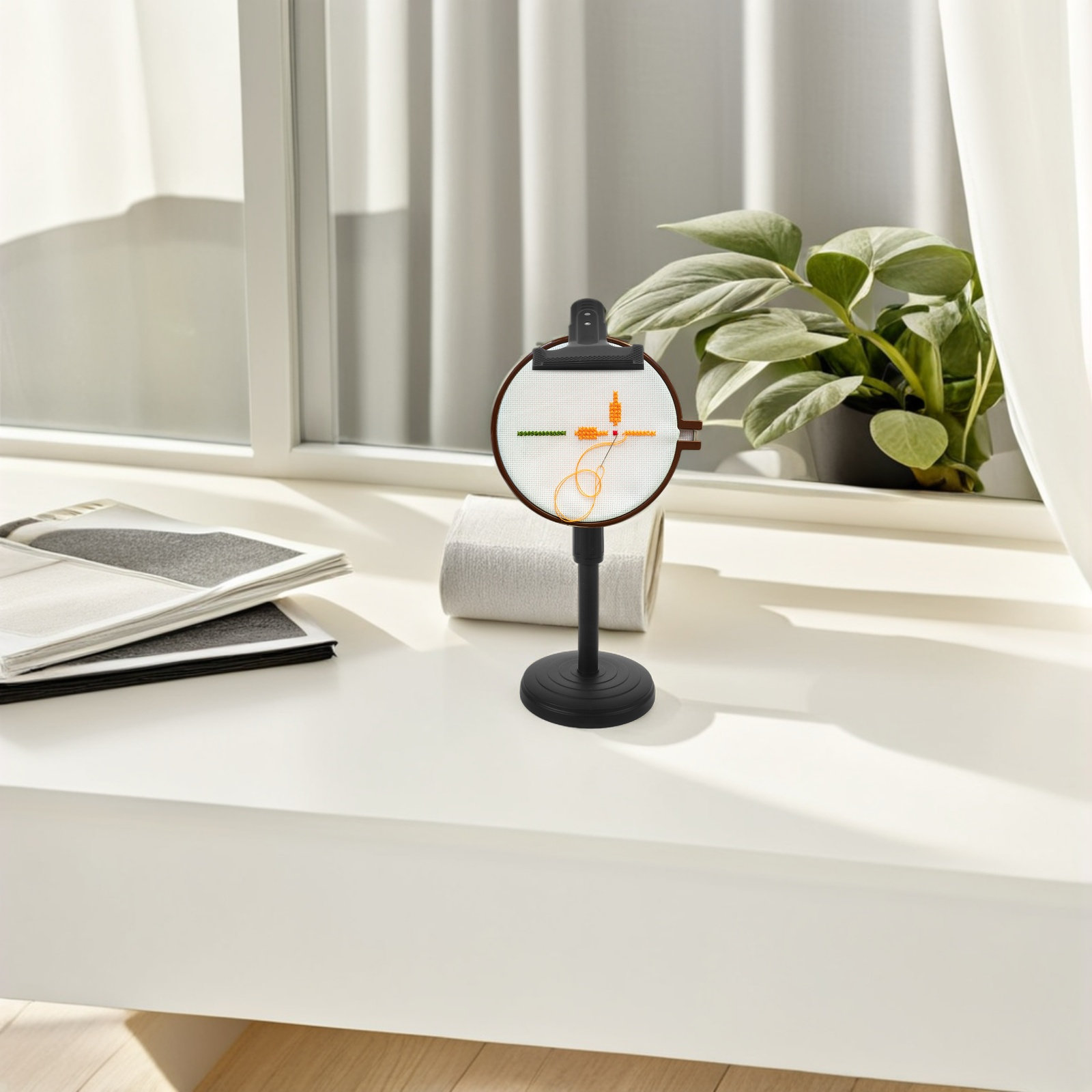 Soporte ajustable para bastido - Embroidery Hoop Stand reseña y precio
