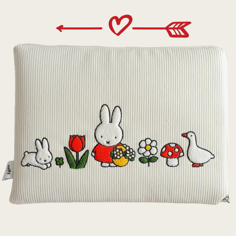 Bolsa para Computadora con Dis - Embroidery Rabbit reseña y precio